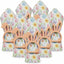 Set 6 servilleteros Pascua decoración 3D primavera