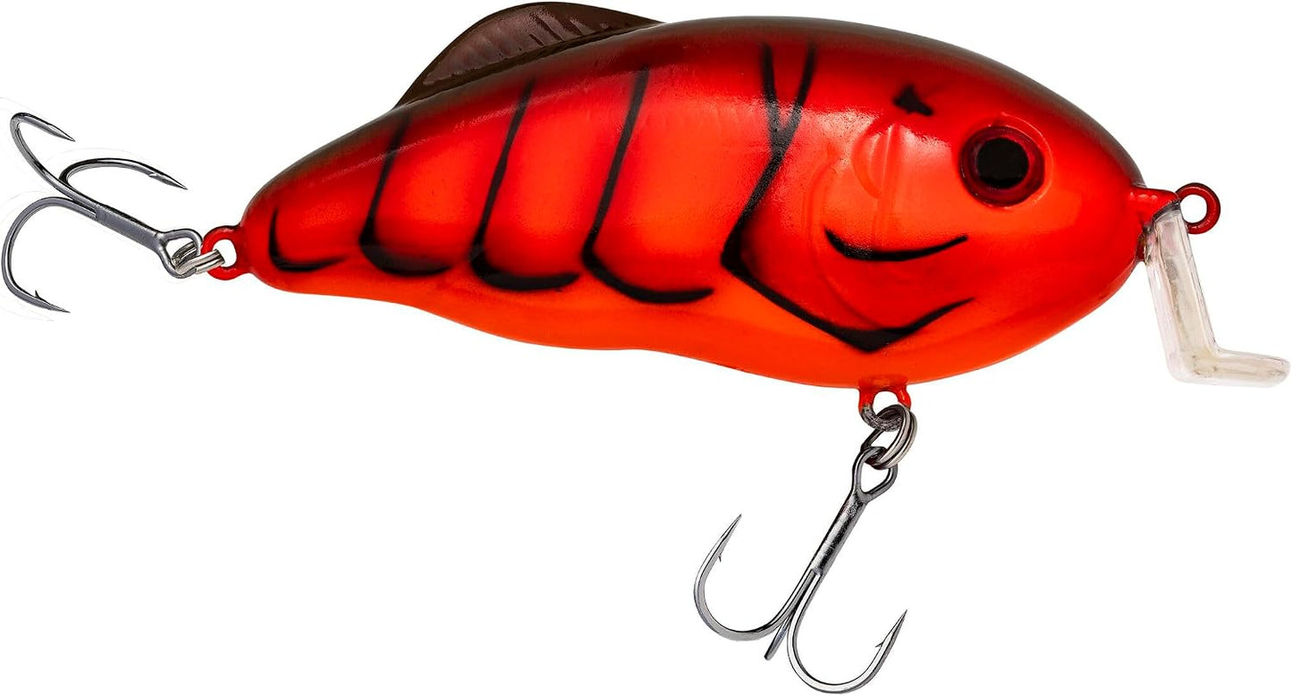 Señuelo pesca crankbait 1/2oz pico 90 grados ojos 3D sonajero