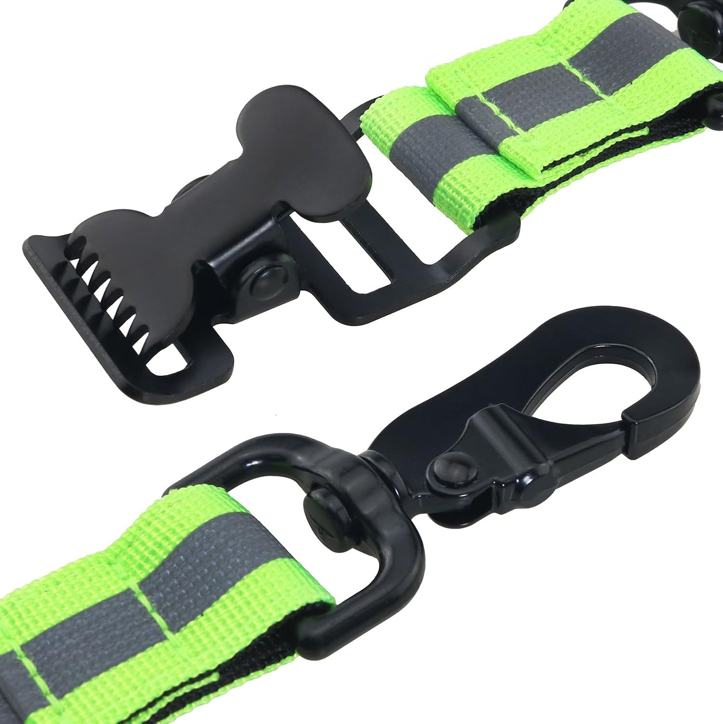 Correa seguridad guantes bombero 2uds color verde