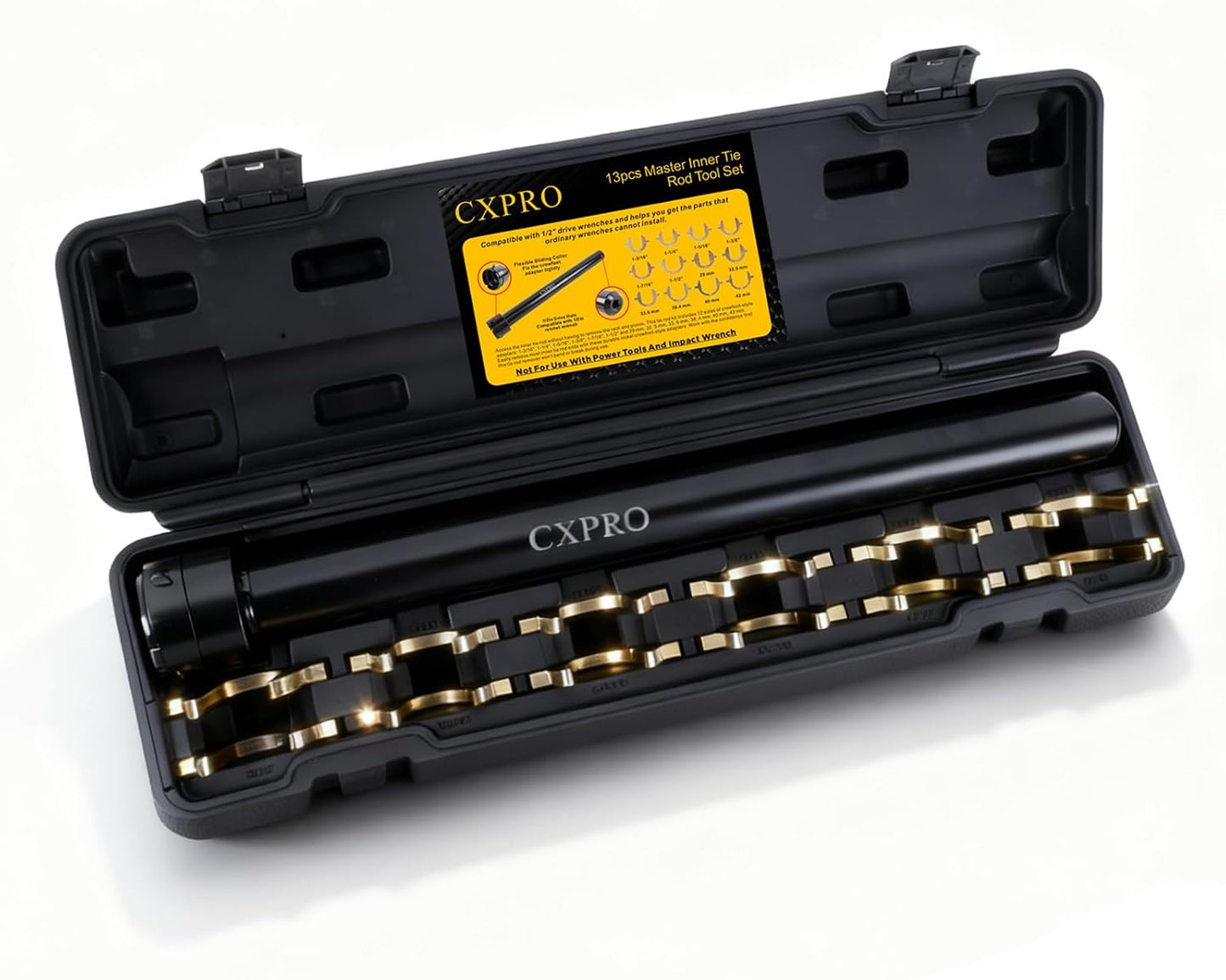 Kit herramienta extracción varilla 12 adaptadores 1/2"
