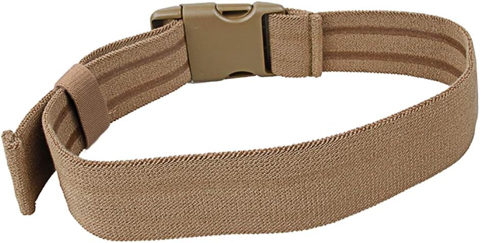 Correa táctica para muslo unisex con hebilla rápida