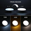 Linterna colgante LED recargable impermeable para exteriores