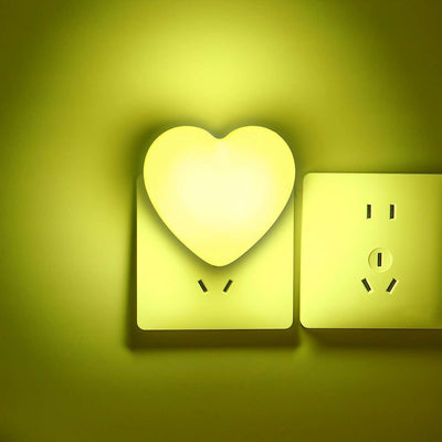 Luz nocturna LED enchufable con sensor para niños dormitorio