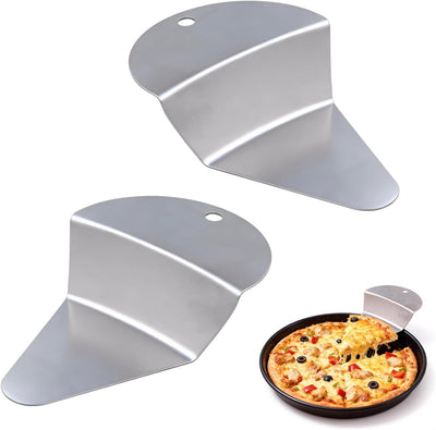 2 Pzas Servidor Acero Inox y Cortador Corteza Pastel