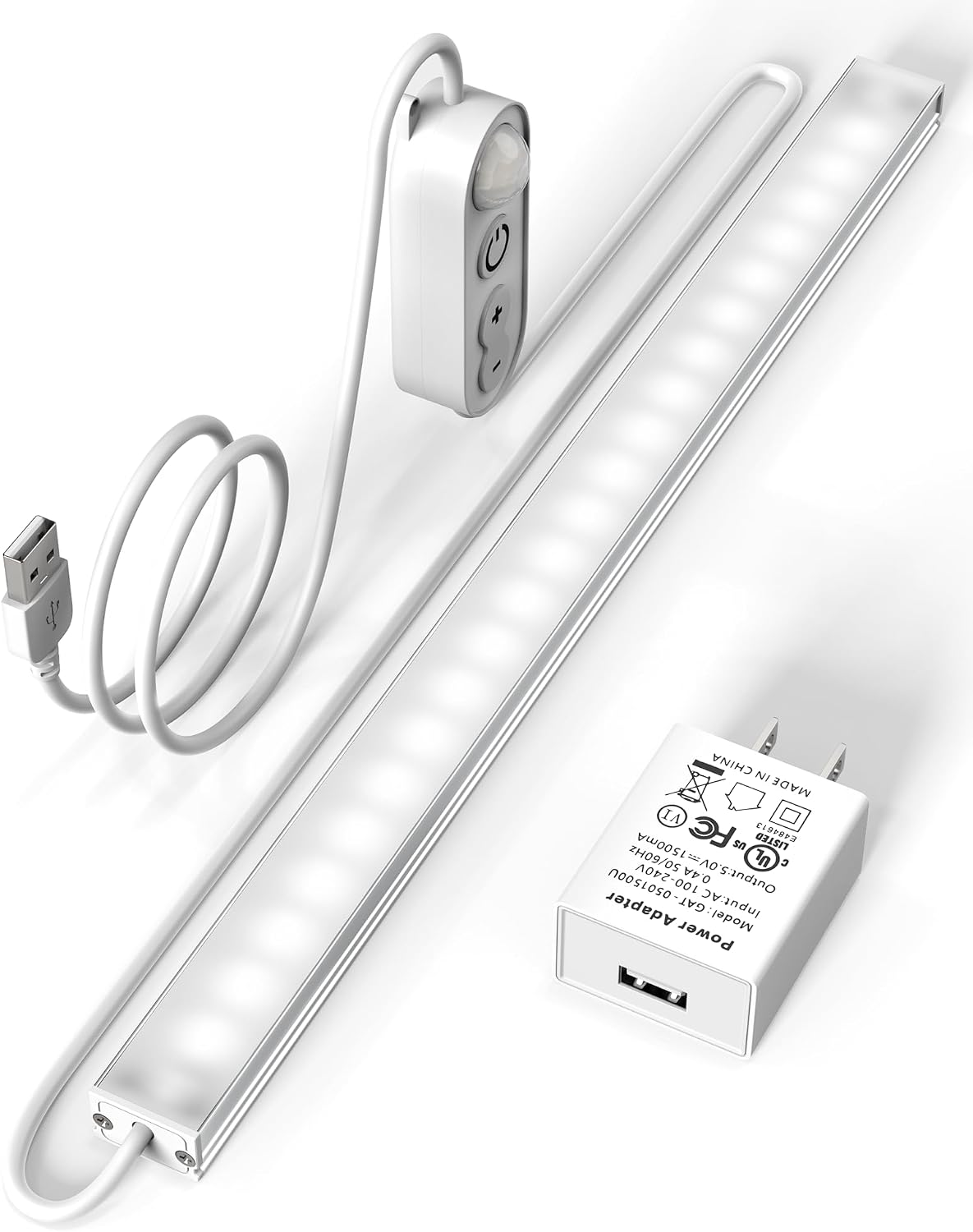 Iluminación LED regulable sensor movimiento 12pulg barra cocina