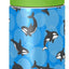 Botella agua doble pared con pajilla para niños 12oz