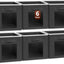 Contenedores almacenamiento plegables tela con ventana