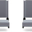 Asientos plegables estadio acolchados pack 2 gris