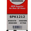 Correa Serpentina OEM 6PK1212 para Motor de Automóvil