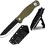Cuchillo campamento acero 1095 4.23" mango G10