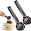 2 Pinzas Té Acero Inox Cuchara Filtro Abrazadera Hogar Cocina Bar