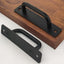 Pack 30 Tiradores Aluminio Negro Mate 4.25"