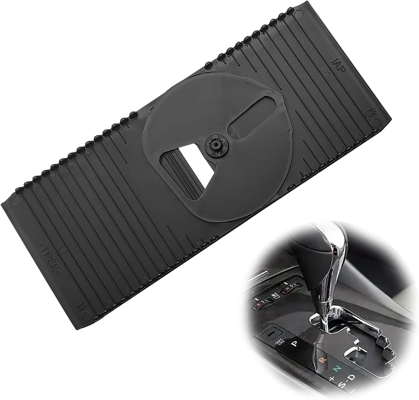 Cubierta deslizante palanca cambio Lexus IS250/350 05-13 Negro