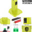2 Pzas Adaptador Rueda Eléctrica Ryobi 18V con Cable