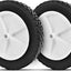 Ruedas 10" universales para cortacésped carretilla 2 Uds