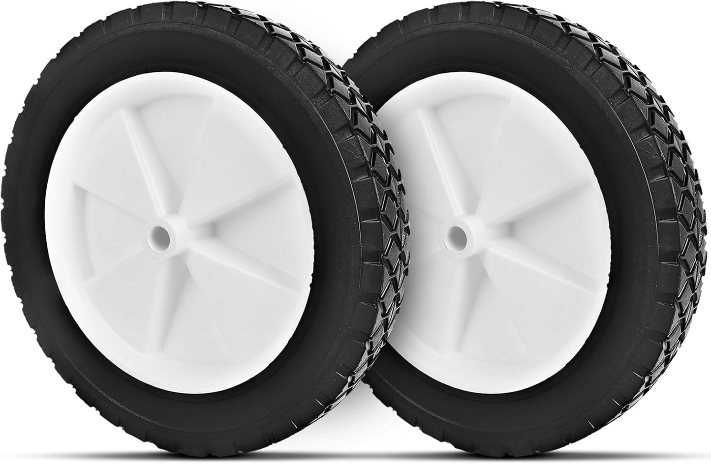 Ruedas 10" universales para cortacésped carretilla 2 Uds