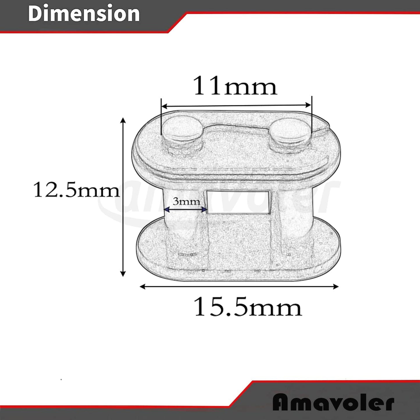 Cadena transmisión Syx Moto 15 Pzas 43-50cc 2 Tiempos