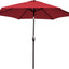 Sombrilla 10ft para patio 6 varillas resistentes