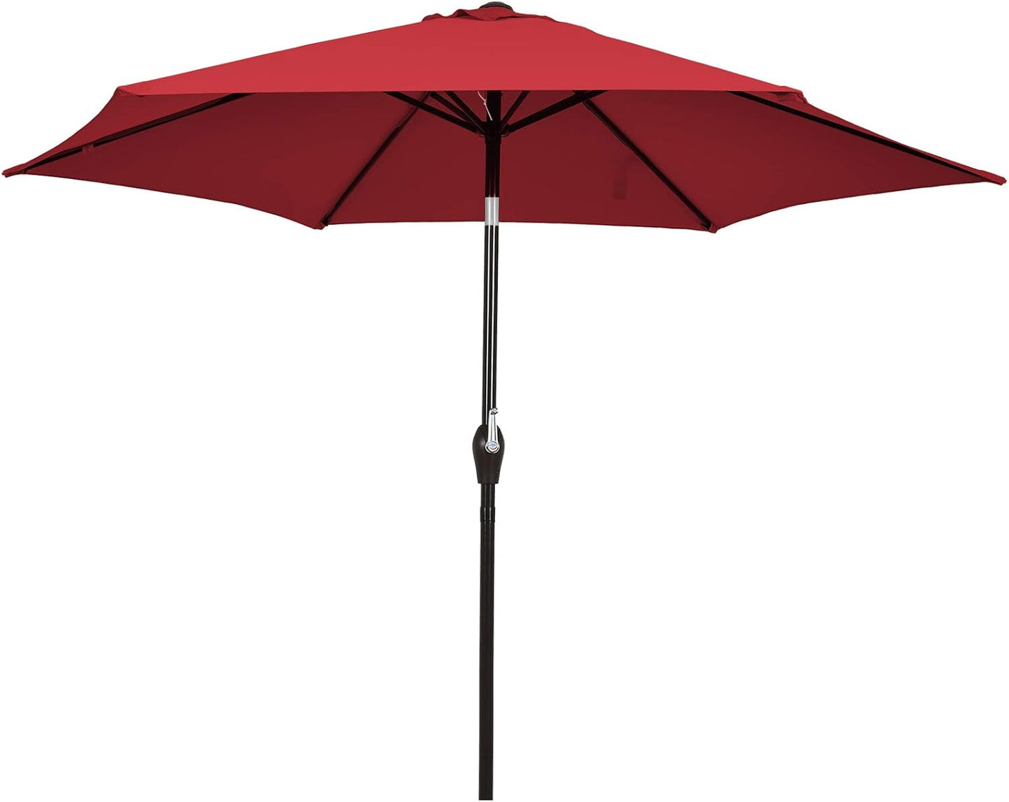Sombrilla 10ft para patio 6 varillas resistentes