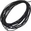 Cuerdas elásticas negras 1/8pulg × 25ft para manualidades