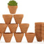 Macetas terracota 1.2pulg con drenaje para cactus y suculentas
