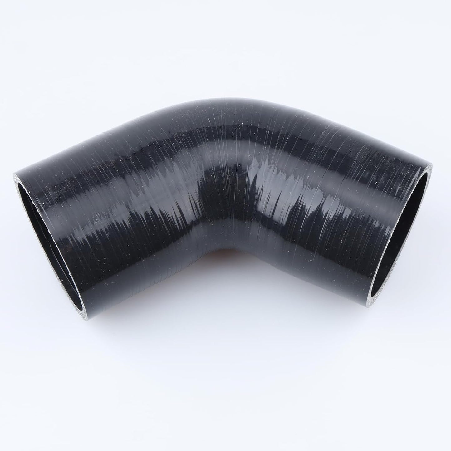 Manguera silicona acoplador codo 60grados 3.5"