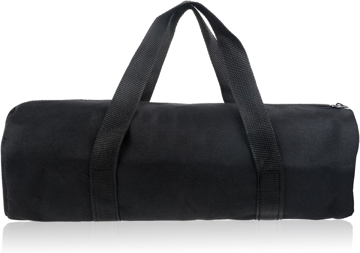 Bolsa herramientas lona 12pulg negra gran capacidad