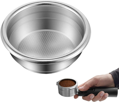 Filtro café acero inox cesta espresso 2.283pulg para portafiltro