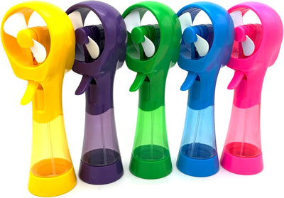 Ventilador nebulizador manual para exteriores con pilas