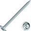Tornillo madera #8x2pulg acero 500pzas cabeza braguero