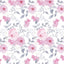 Papel tapiz floral autoadhesivo rosa impermeable 17.3x236pulg