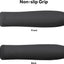 Espátula plancha 4x4pulg para hamburguesas negro