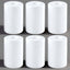 6 Pantallas Vidrio Esmerilado Blanco Cilíndricas 5.9pulg