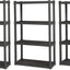 Pack 3 estantes plástico para cocina baño garaje
