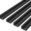 4 Pistas en T 36pulg Aluminio Carpintería Universal