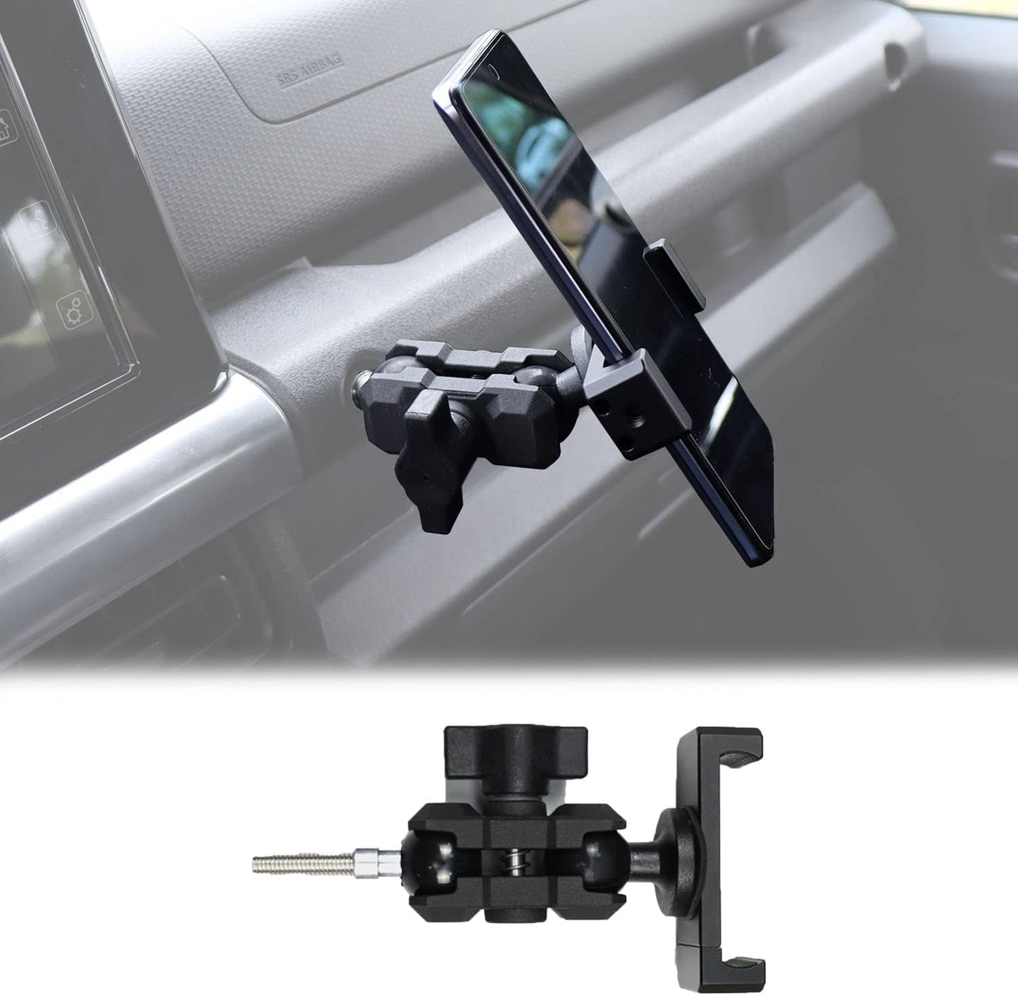 Soporte teléfono aluminio para Suzuki Jimny JB64 JB74