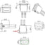 Cable USB 2.0 5V 3A conector empotrado para reparación