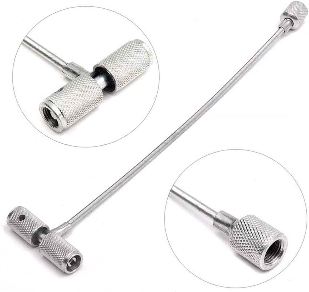 Extractor multifunción coche 8'' válvula vástago