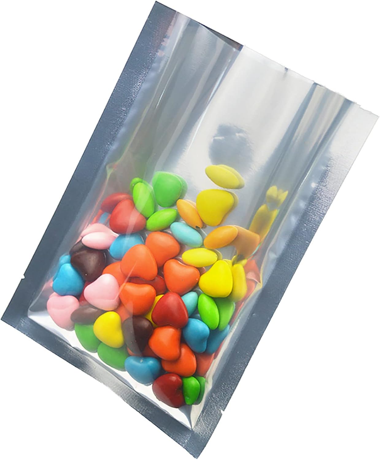 200 Bolsas Sellado Térmico Mylar 2.4x3.5" Transparente