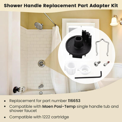 Kit adaptador mango ducha comp Moen Posi-Temp