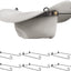 Perchero sombrero vaquero 6 pzas ajustable para pared