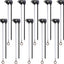 Cable conector macho 2 clavijas luces gálibo 7pulg 10pzas