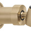 Soporte universal para ducha de mano bronce champán