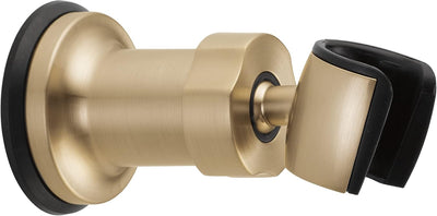 Soporte universal para ducha de mano bronce champán