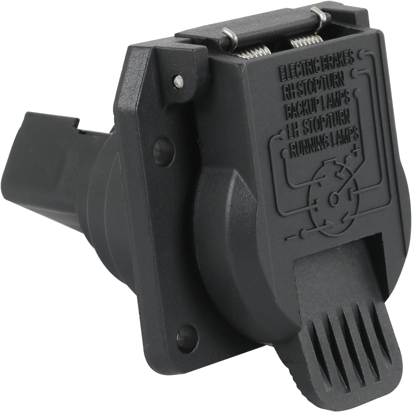 Parachoques trasero conector remolque 7 vías Dodge Ram Jeep