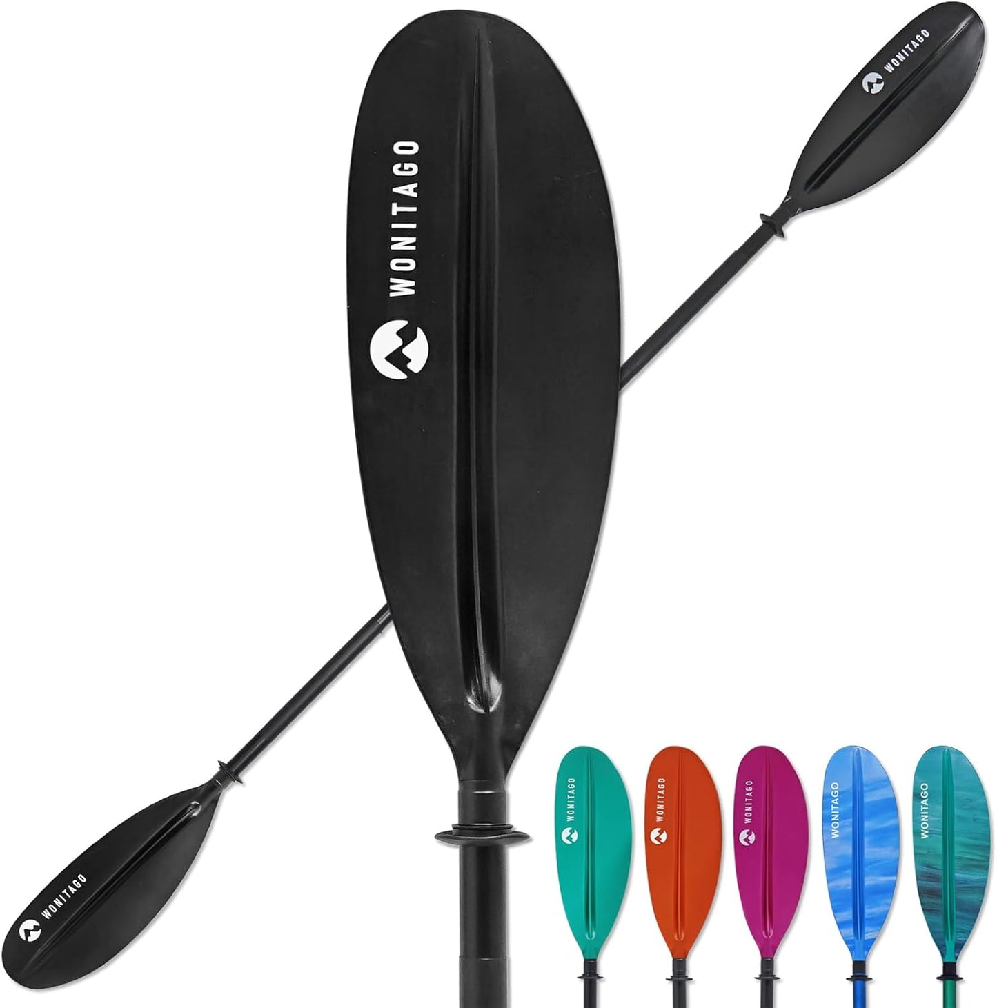 Remo Kayak Aluminio 220-230cm con Palo Reforzado
