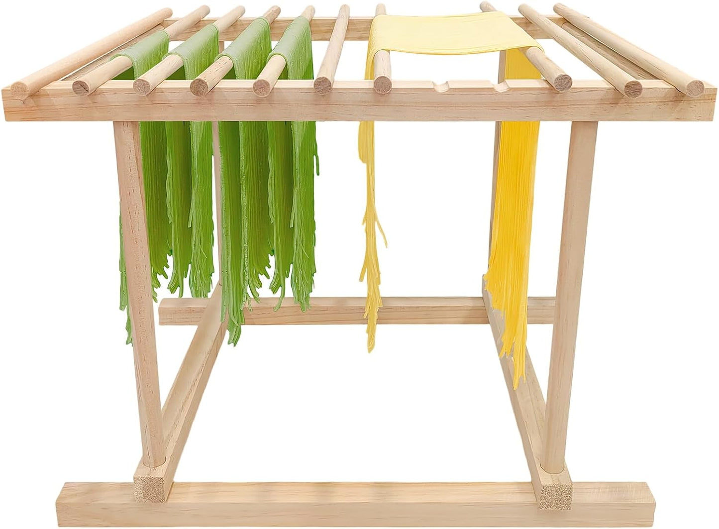 Escurridor pasta madera 12 varillas desmontables