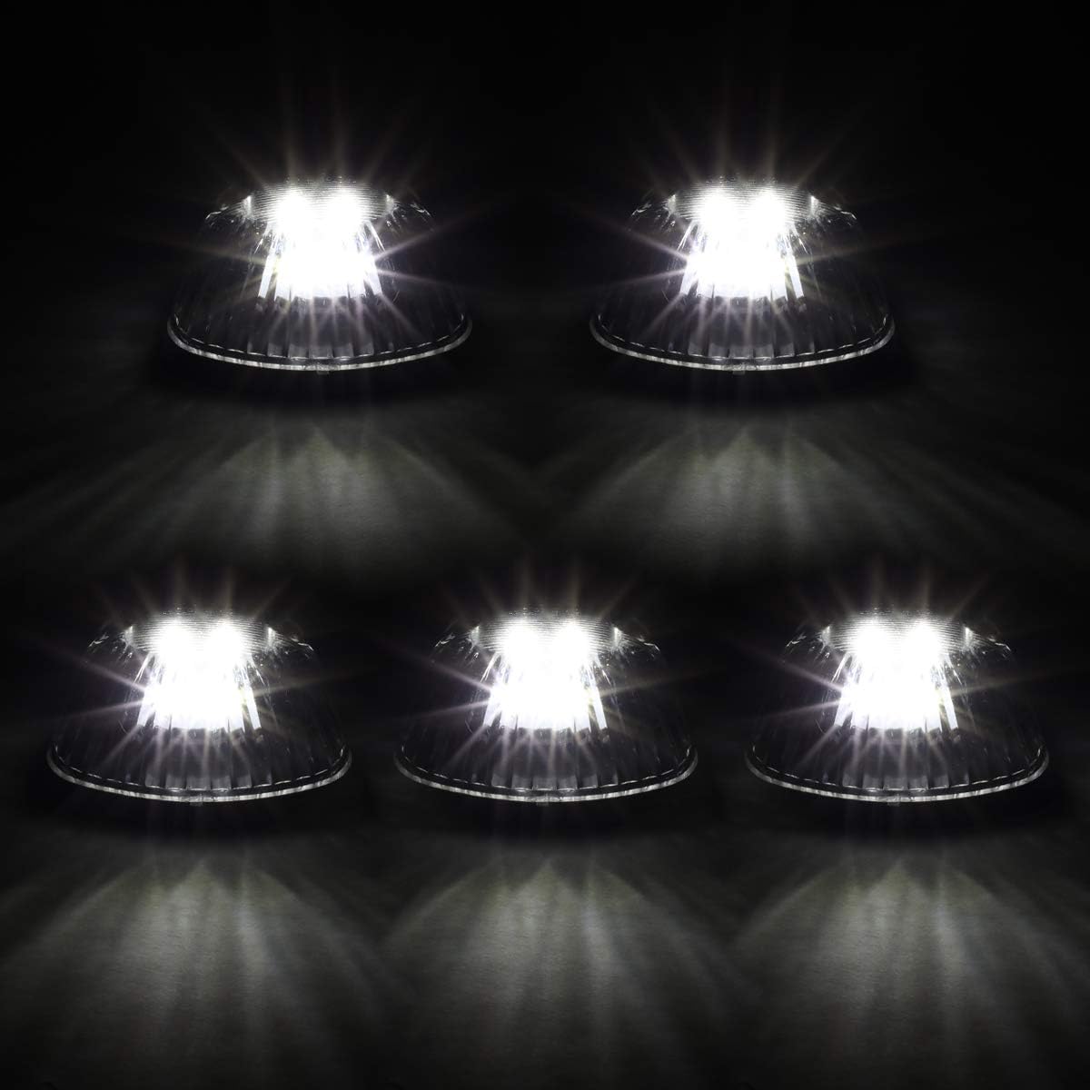 5 Luces LED para Techo Cabina