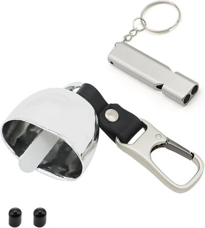 Campana silenciada para emergencia caminata ciclismo