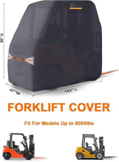Cubierta Oxford 420D para carretilla 8000lb universal